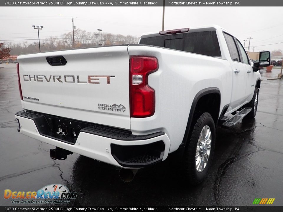 2020 Chevrolet Silverado 2500HD High Country Crew Cab 4x4 Summit White / Jet Black Photo #7