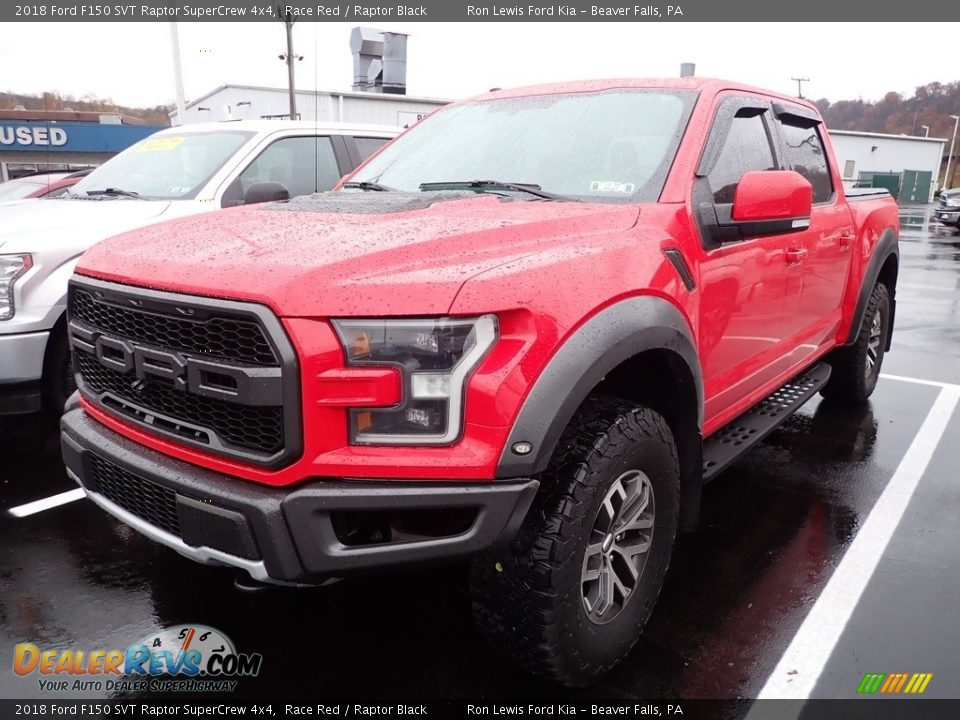 2018 Ford F150 SVT Raptor SuperCrew 4x4 Race Red / Raptor Black Photo #4