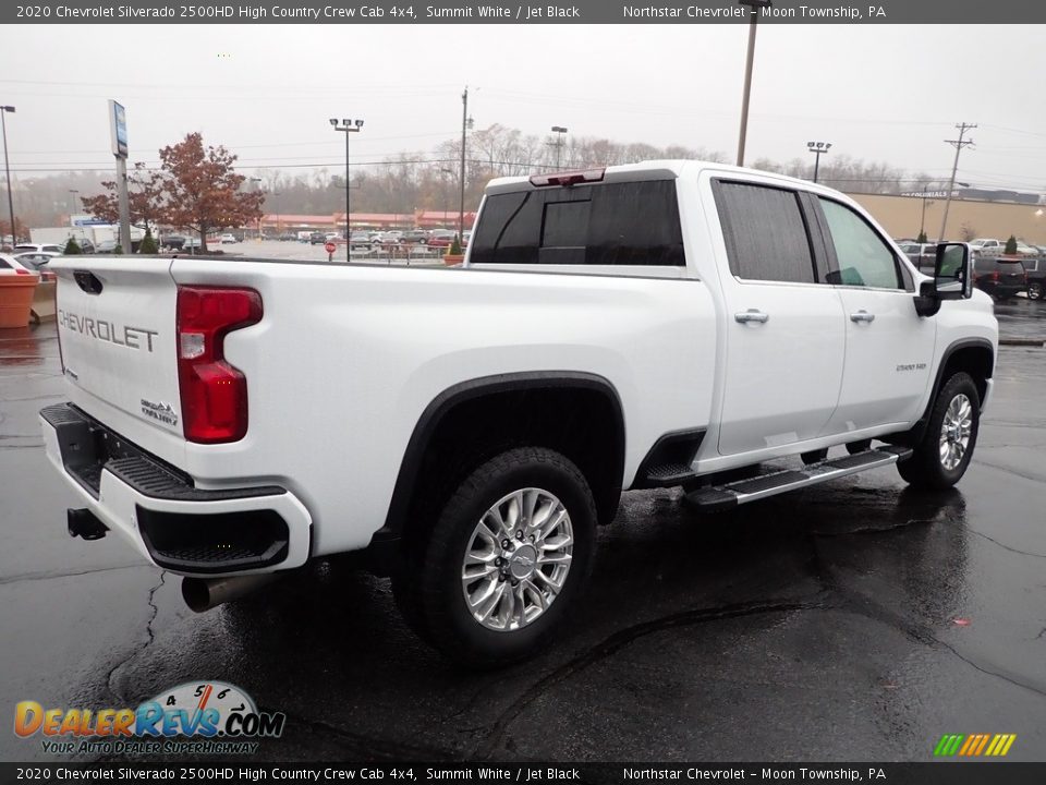 2020 Chevrolet Silverado 2500HD High Country Crew Cab 4x4 Summit White / Jet Black Photo #8