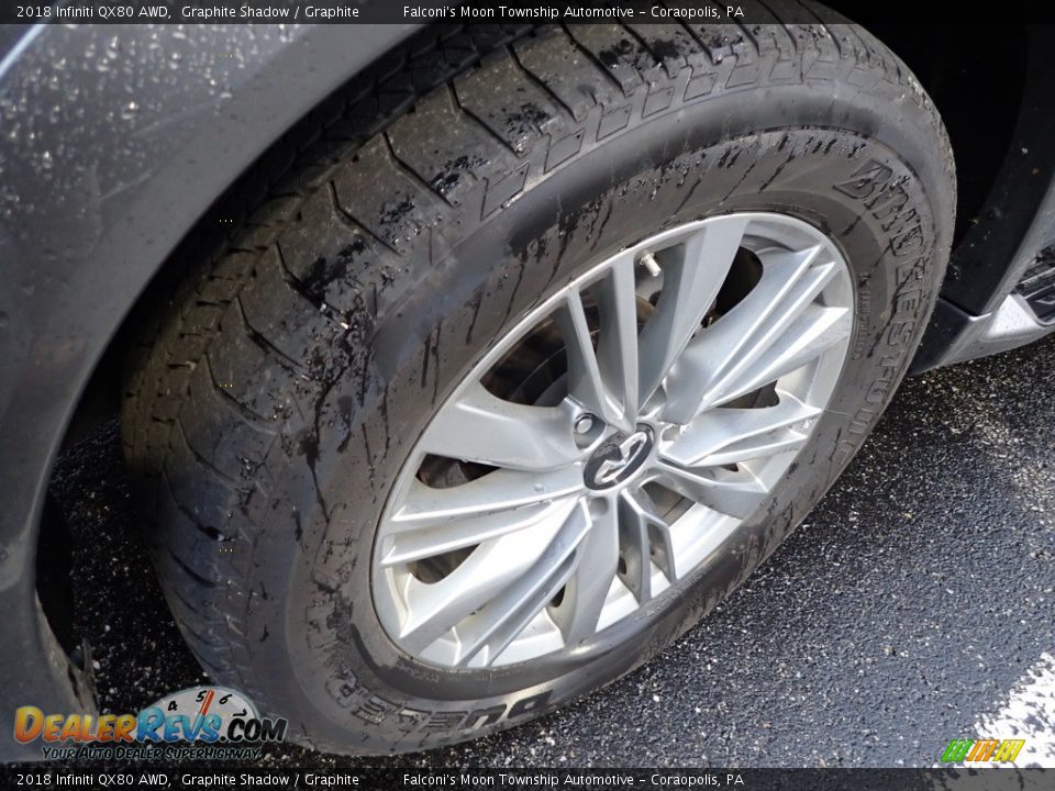 2018 Infiniti QX80 AWD Graphite Shadow / Graphite Photo #5