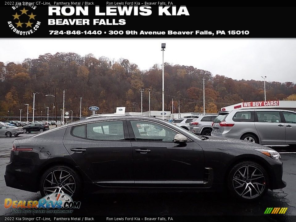 2022 Kia Stinger GT-Line Panthera Metal / Black Photo #1