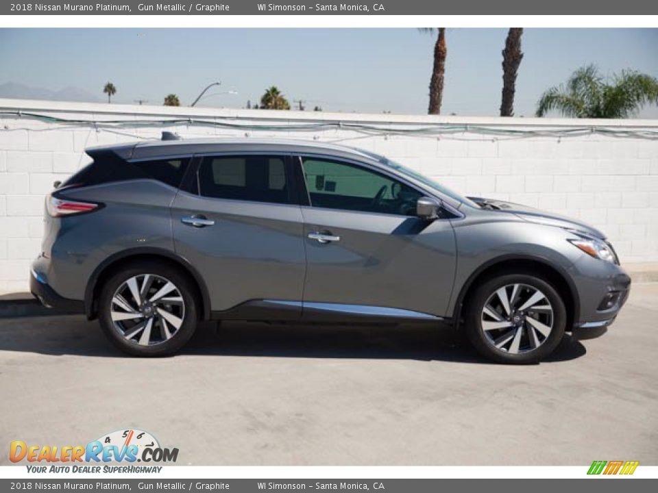 Gun Metallic 2018 Nissan Murano Platinum Photo #12