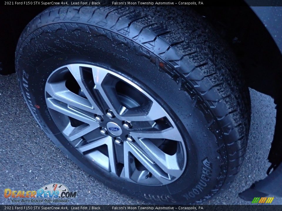 2021 Ford F150 STX SuperCrew 4x4 Lead Foot / Black Photo #9