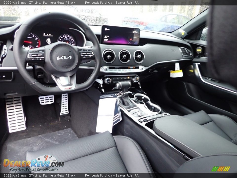 Black Interior - 2022 Kia Stinger GT-Line Photo #13