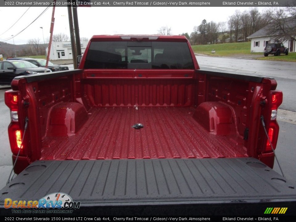 2022 Chevrolet Silverado 1500 Limited LTZ Crew Cab 4x4 Cherry Red Tintcoat / Gideon/­Very Dark Atmosphere Photo #9