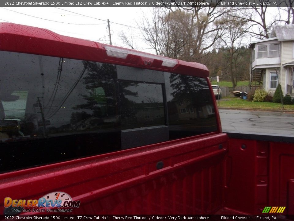 2022 Chevrolet Silverado 1500 Limited LTZ Crew Cab 4x4 Cherry Red Tintcoat / Gideon/­Very Dark Atmosphere Photo #10