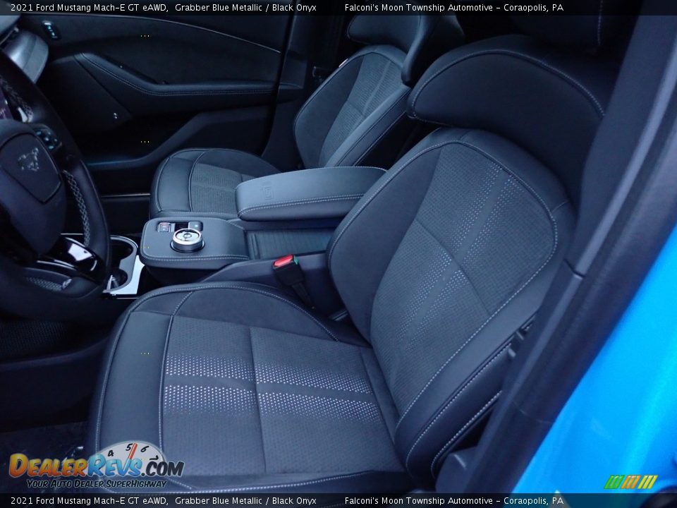 2021 Ford Mustang Mach-E GT eAWD Grabber Blue Metallic / Black Onyx Photo #11