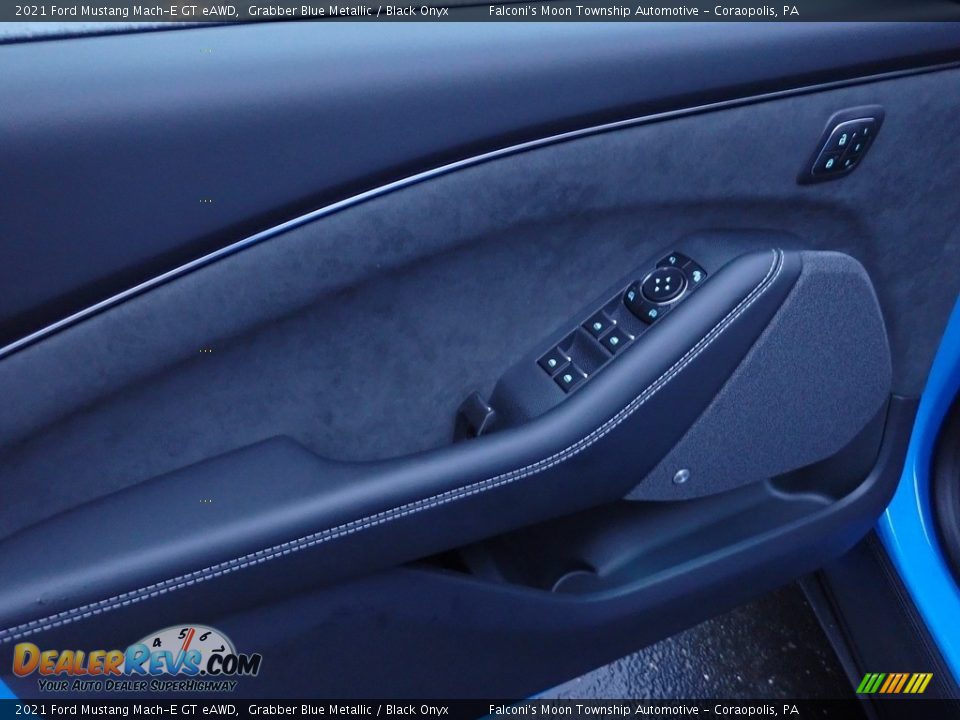 2021 Ford Mustang Mach-E GT eAWD Grabber Blue Metallic / Black Onyx Photo #14