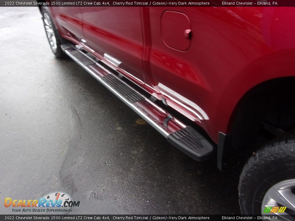 2022 Chevrolet Silverado 1500 Limited LTZ Crew Cab 4x4 Cherry Red Tintcoat / Gideon/­Very Dark Atmosphere Photo #14