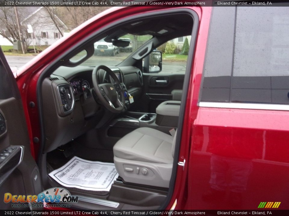 2022 Chevrolet Silverado 1500 Limited LTZ Crew Cab 4x4 Cherry Red Tintcoat / Gideon/­Very Dark Atmosphere Photo #15