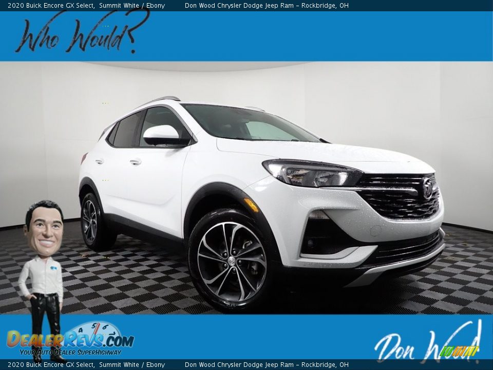 2020 Buick Encore GX Select Summit White / Ebony Photo #1
