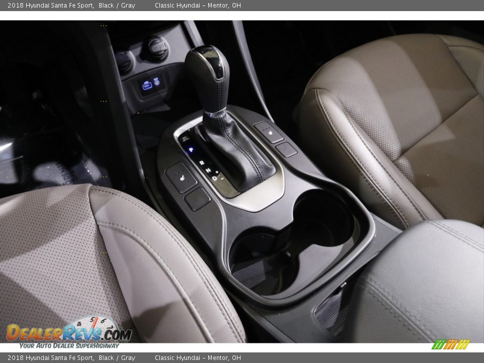 2018 Hyundai Santa Fe Sport Black / Gray Photo #14