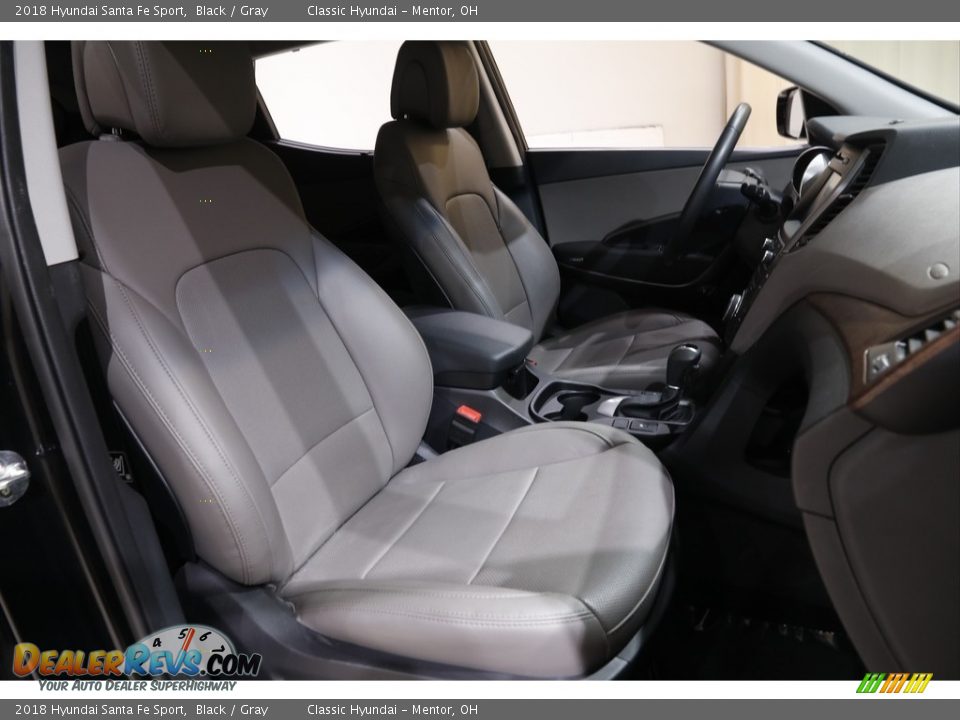 2018 Hyundai Santa Fe Sport Black / Gray Photo #15