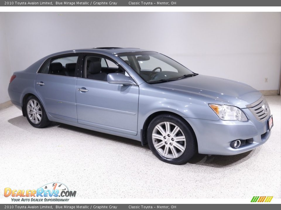 2010 Toyota Avalon Limited Blue Mirage Metallic / Graphite Gray Photo #1