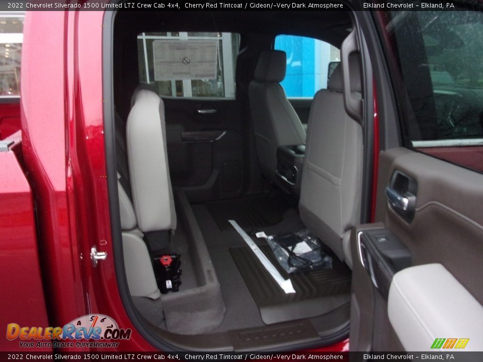 2022 Chevrolet Silverado 1500 Limited LTZ Crew Cab 4x4 Cherry Red Tintcoat / Gideon/­Very Dark Atmosphere Photo #26