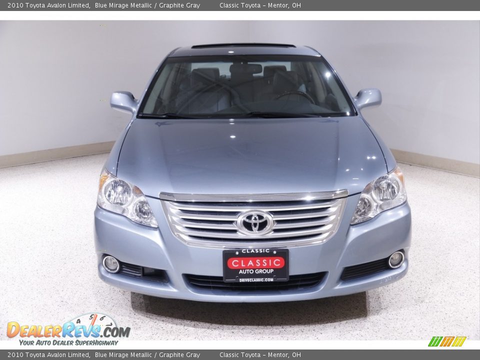2010 Toyota Avalon Limited Blue Mirage Metallic / Graphite Gray Photo #2