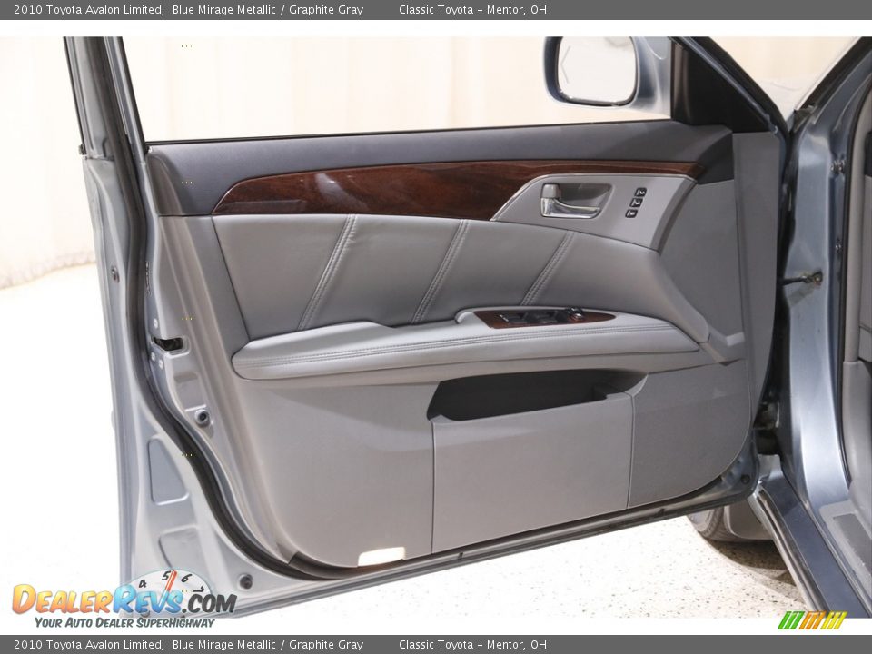 2010 Toyota Avalon Limited Blue Mirage Metallic / Graphite Gray Photo #4