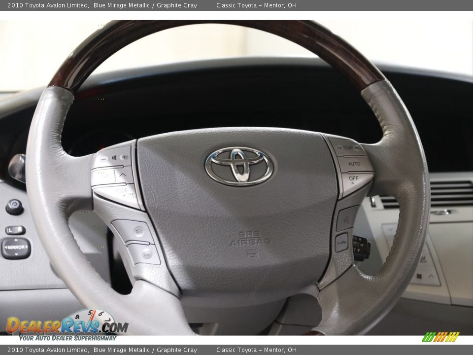 2010 Toyota Avalon Limited Blue Mirage Metallic / Graphite Gray Photo #7
