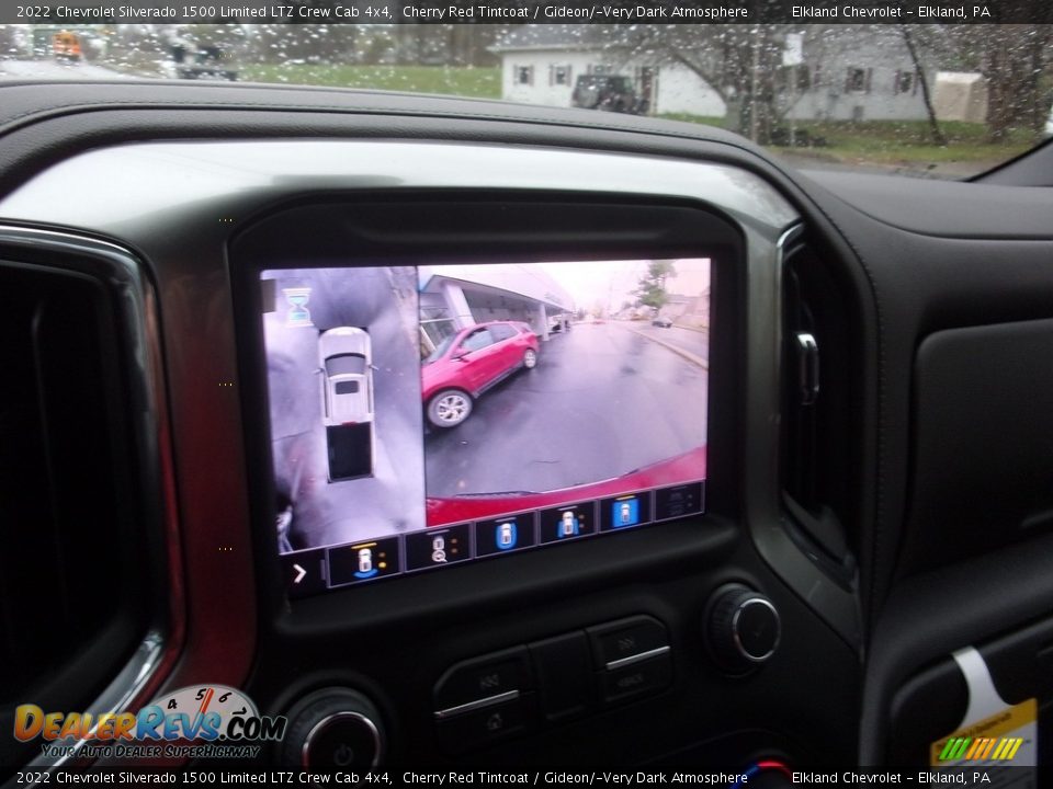 2022 Chevrolet Silverado 1500 Limited LTZ Crew Cab 4x4 Cherry Red Tintcoat / Gideon/­Very Dark Atmosphere Photo #36