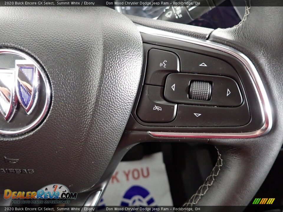 2020 Buick Encore GX Select Summit White / Ebony Photo #25