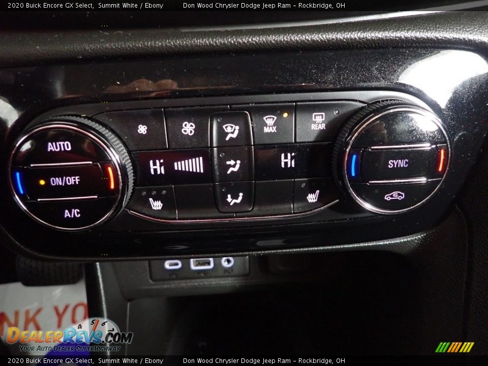 2020 Buick Encore GX Select Summit White / Ebony Photo #28