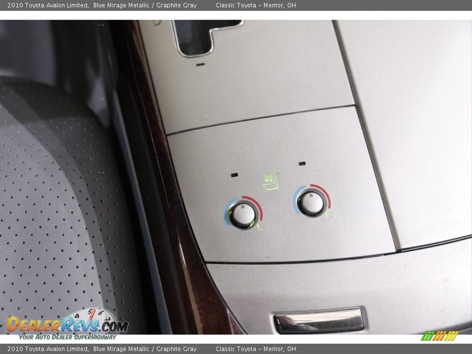 2010 Toyota Avalon Limited Blue Mirage Metallic / Graphite Gray Photo #20