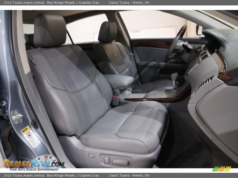 2010 Toyota Avalon Limited Blue Mirage Metallic / Graphite Gray Photo #21