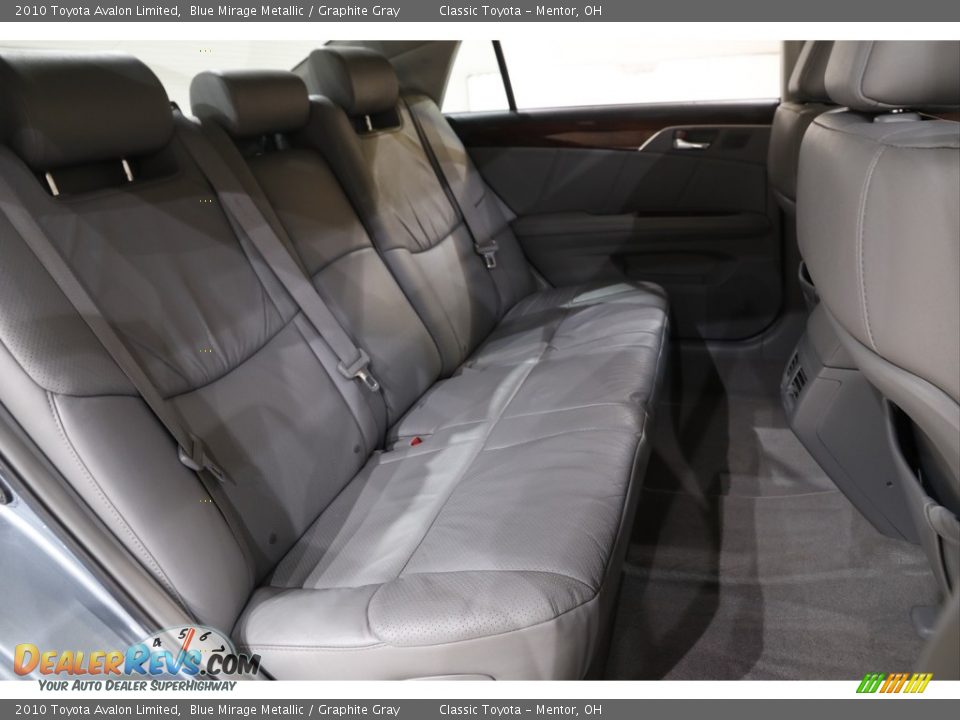 2010 Toyota Avalon Limited Blue Mirage Metallic / Graphite Gray Photo #22