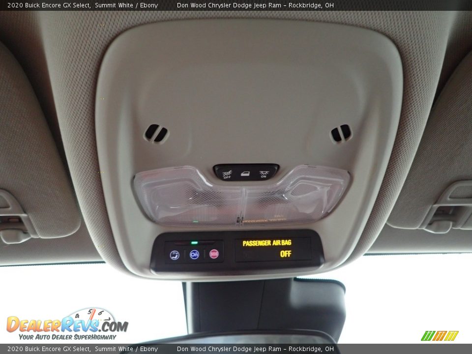 2020 Buick Encore GX Select Summit White / Ebony Photo #32