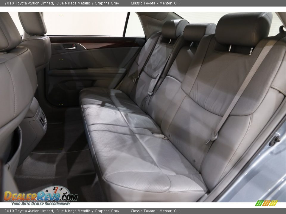 2010 Toyota Avalon Limited Blue Mirage Metallic / Graphite Gray Photo #23