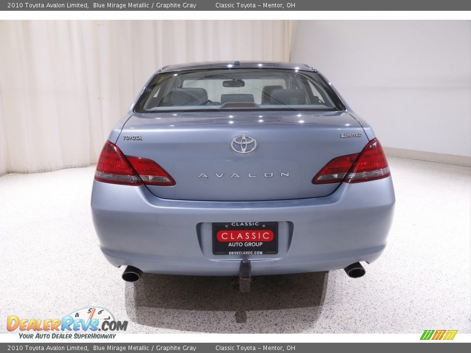 2010 Toyota Avalon Limited Blue Mirage Metallic / Graphite Gray Photo #24