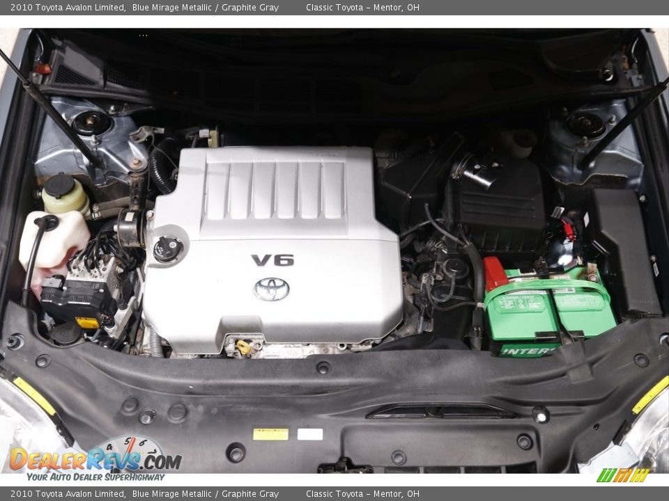 2010 Toyota Avalon Limited Blue Mirage Metallic / Graphite Gray Photo #25