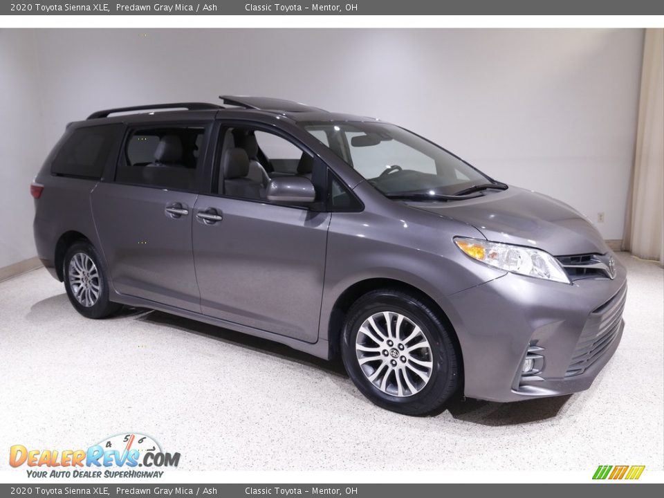 2020 Toyota Sienna XLE Predawn Gray Mica / Ash Photo #1