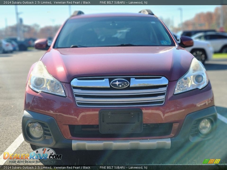 2014 Subaru Outback 2.5i Limited Venetian Red Pearl / Black Photo #2