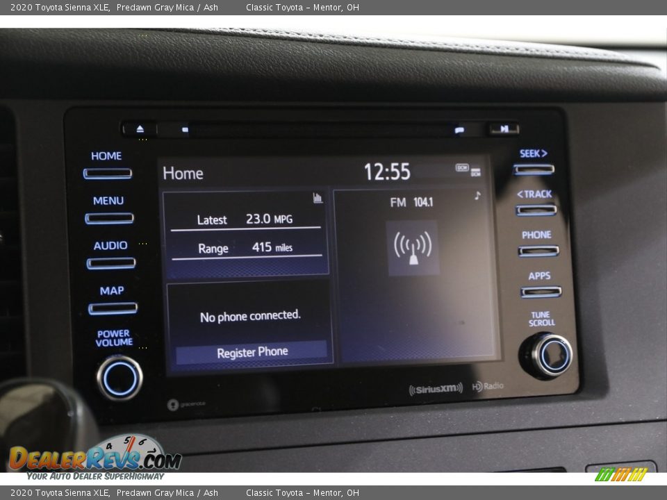 2020 Toyota Sienna XLE Predawn Gray Mica / Ash Photo #10