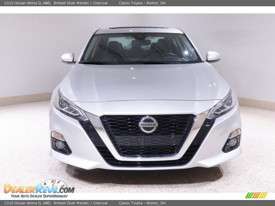 2019 Nissan Altima SL AWD Brilliant Silver Metallic / Charcoal Photo #2