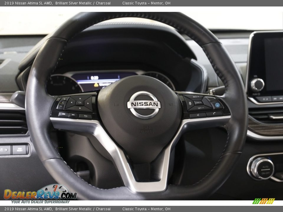 2019 Nissan Altima SL AWD Steering Wheel Photo #7