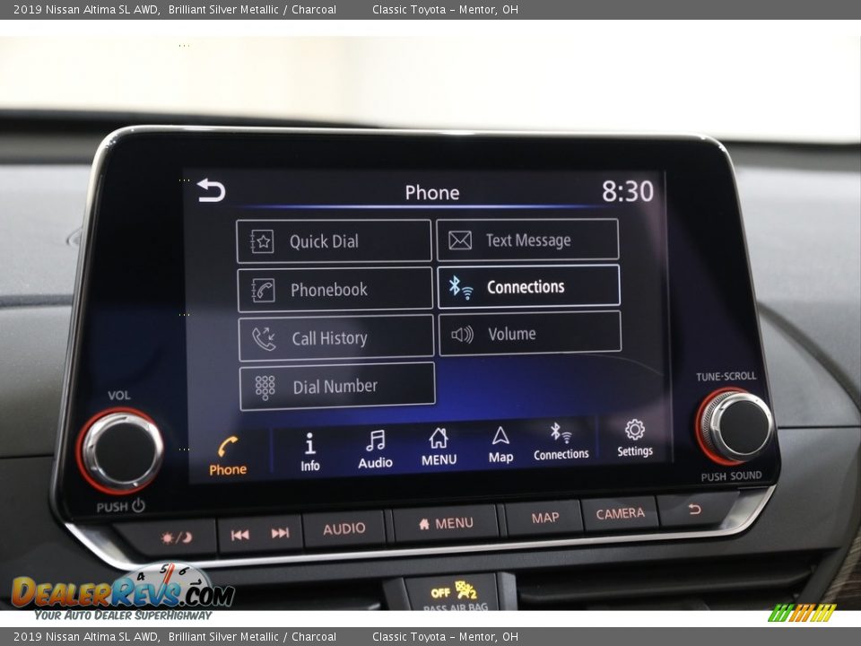 Controls of 2019 Nissan Altima SL AWD Photo #11