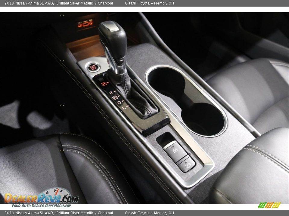 2019 Nissan Altima SL AWD Brilliant Silver Metallic / Charcoal Photo #14