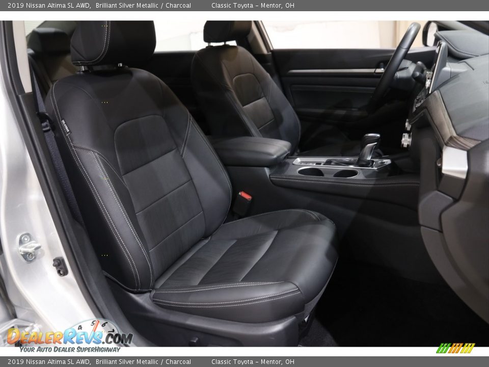 2019 Nissan Altima SL AWD Brilliant Silver Metallic / Charcoal Photo #15