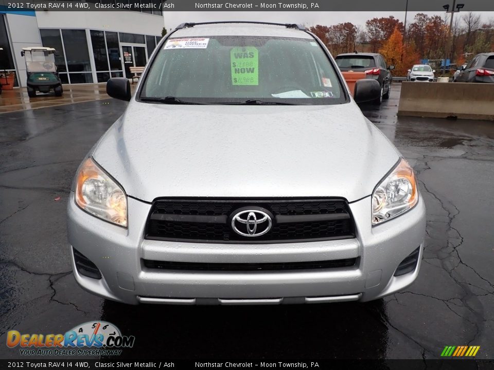 2012 Toyota RAV4 I4 4WD Classic Silver Metallic / Ash Photo #13