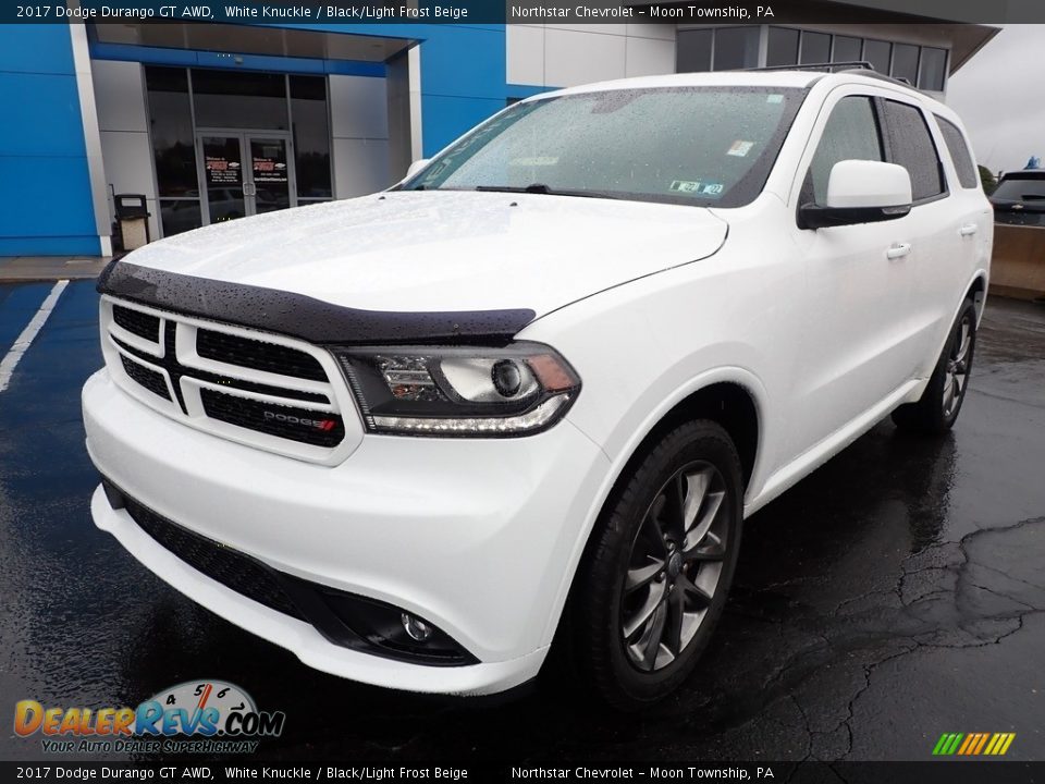 2017 Dodge Durango GT AWD White Knuckle / Black/Light Frost Beige Photo #2