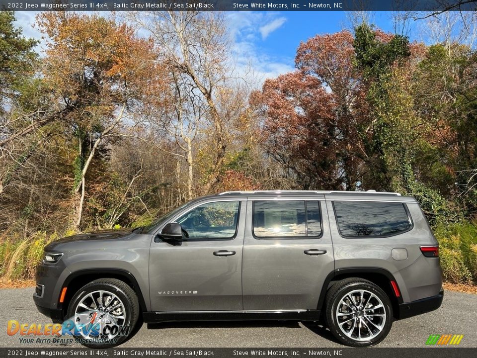 Baltic Gray Metallic 2022 Jeep Wagoneer Series III 4x4 Photo #1