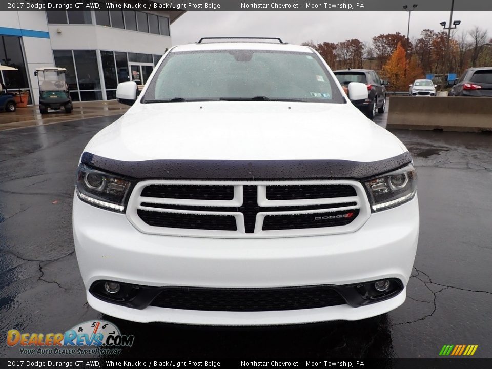 2017 Dodge Durango GT AWD White Knuckle / Black/Light Frost Beige Photo #13