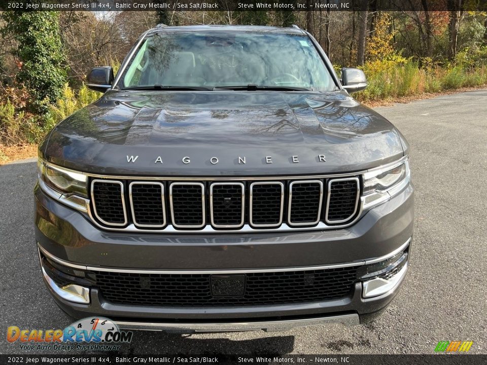 2022 Jeep Wagoneer Series III 4x4 Baltic Gray Metallic / Sea Salt/Black Photo #5