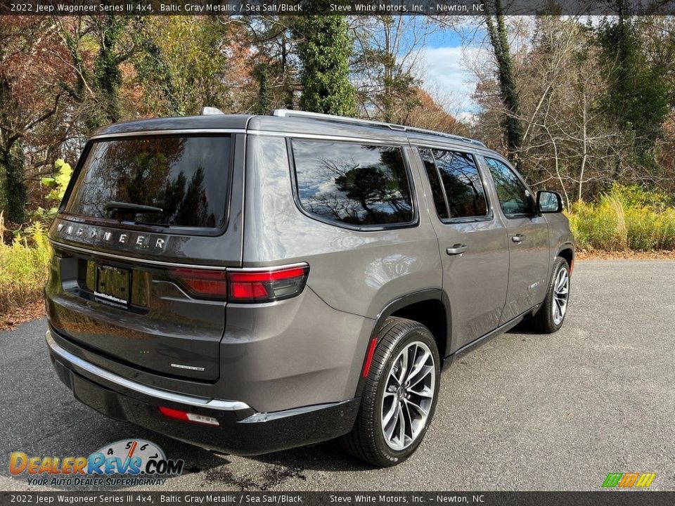 2022 Jeep Wagoneer Series III 4x4 Baltic Gray Metallic / Sea Salt/Black Photo #8