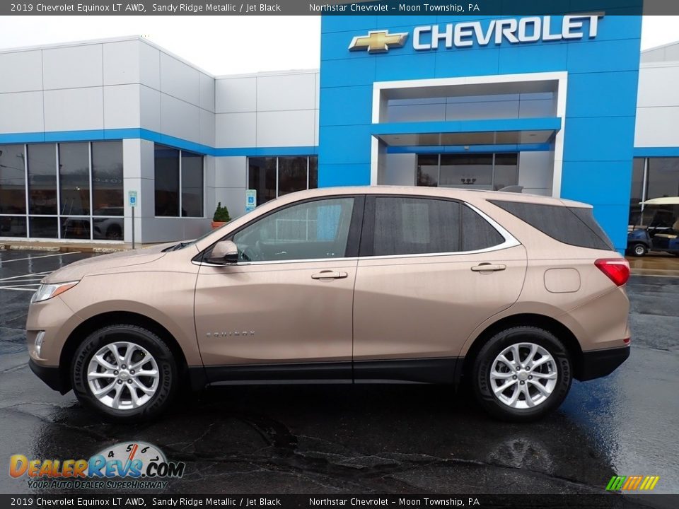 Sandy Ridge Metallic 2019 Chevrolet Equinox LT AWD Photo #3