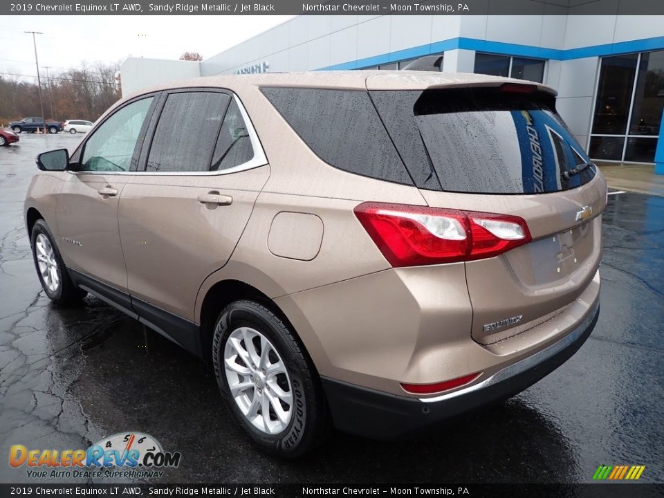 2019 Chevrolet Equinox LT AWD Sandy Ridge Metallic / Jet Black Photo #4