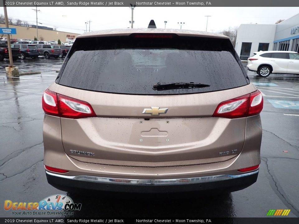 2019 Chevrolet Equinox LT AWD Sandy Ridge Metallic / Jet Black Photo #6