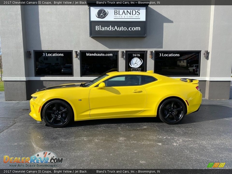 2017 Chevrolet Camaro SS Coupe Bright Yellow / Jet Black Photo #1